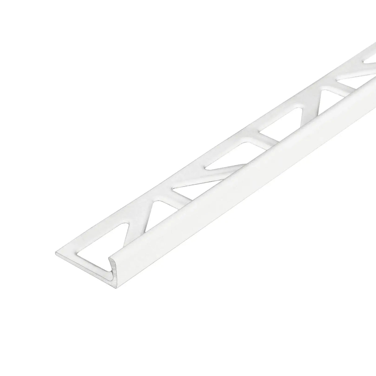 Dural L Shaped Tile Trim - White