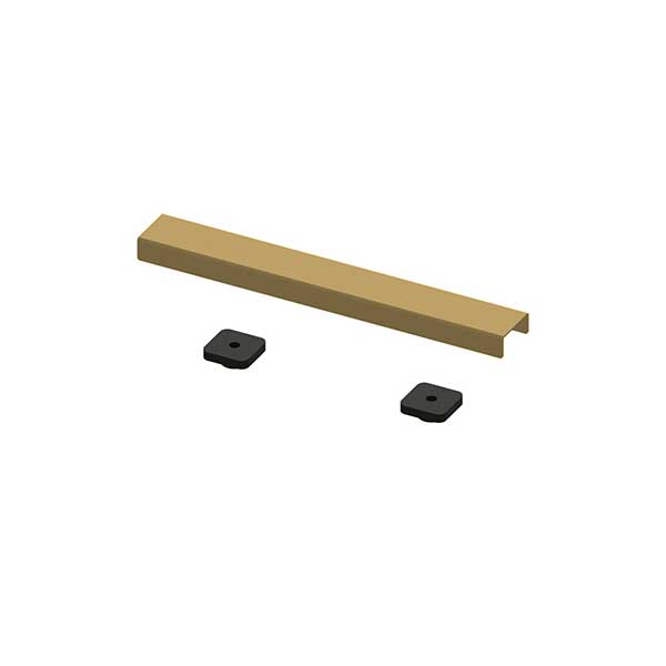 Elements Linear 300mm Waste Cover Brushed Brass (EMTW-25-0582)