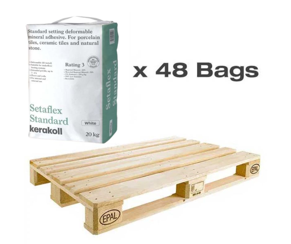 Pallet Kerakoll Standard SetaFlex White
