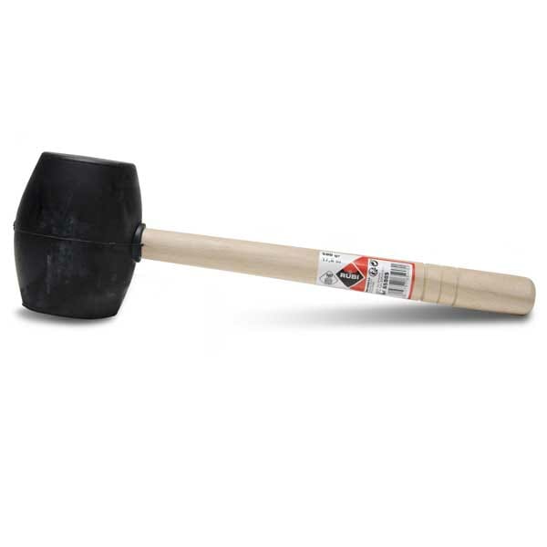 Rubi Black Rubber Mallet (.75kg) (65908)