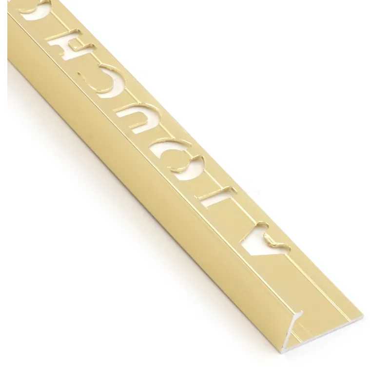 Bright Gold Tile Trim