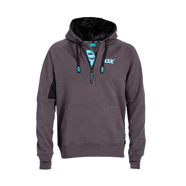 Ox Hoodie Black Grey