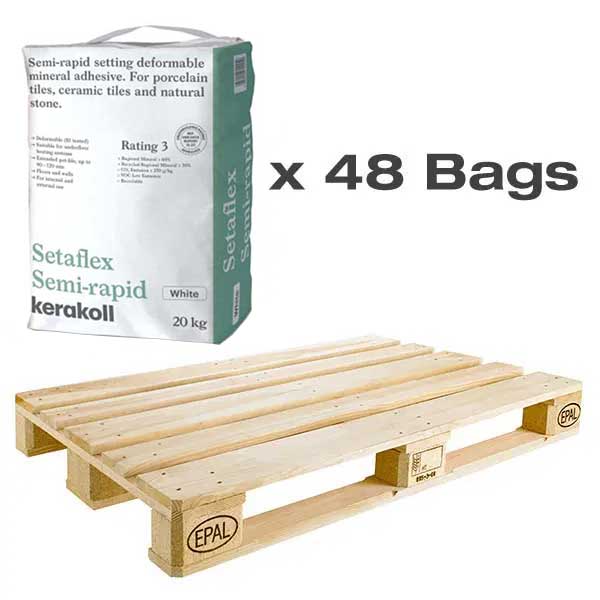 Pallet - SetaFlex Semi White