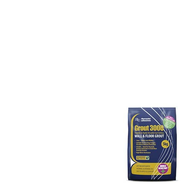 Tilemaster Grout 3000 Flexible Fast Setting Grout 5KG