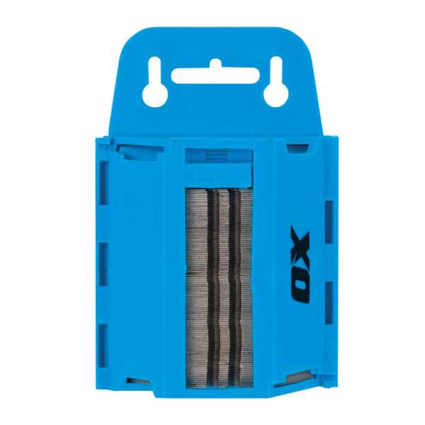 OX Pro 100 Pack Heavy Duty Blades & Dispenser (OX-P222110)