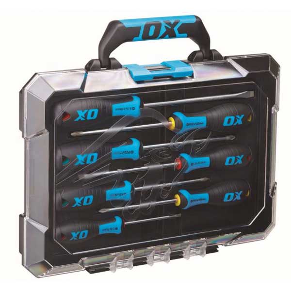 OX Pro Tough Screwdriver Set With Case 7-PC (OX-P360207)