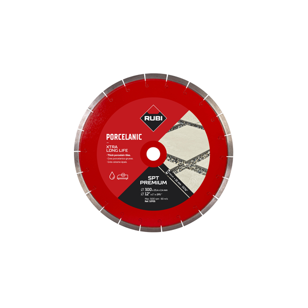 Rubi 250mm Segmented Porcelain Diamond Blade SPT(32934)