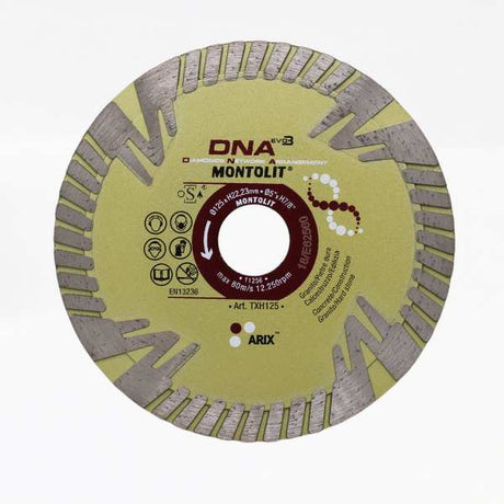 Montolit TXH125 DNA Diamond Blade (TXH125)