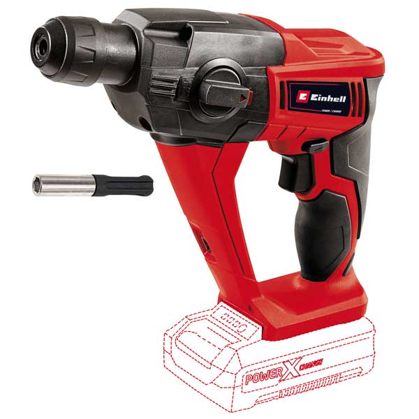 Einhell 18v Rotary Hammer Drill TE-HD 18 LI-Solo (4513812)