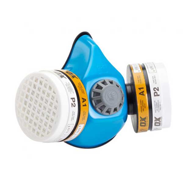 TWIN HALF MASK RESPIRATOR (OX-S247801)