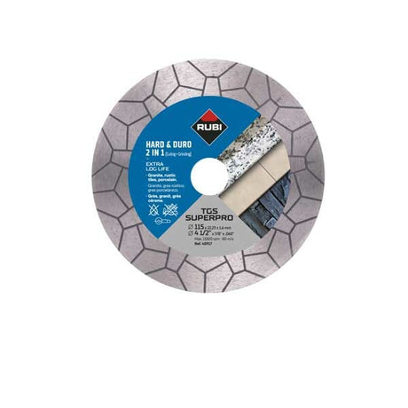 Rubi 125mm TGS Turbo Viper Blade (40918)