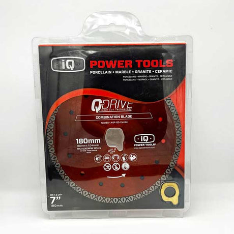 IQ228 7" Q-Drive Orange Combo Tile Blade