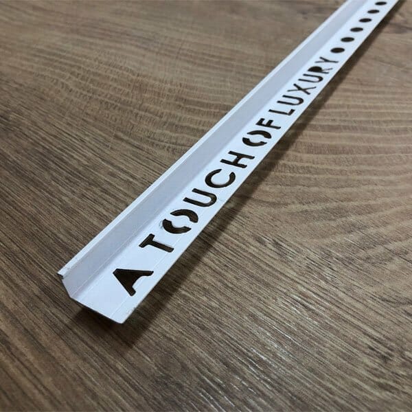 White Tile Trim
