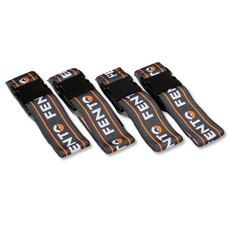 Fento Max Elastic Straps with Clip - Four Piece