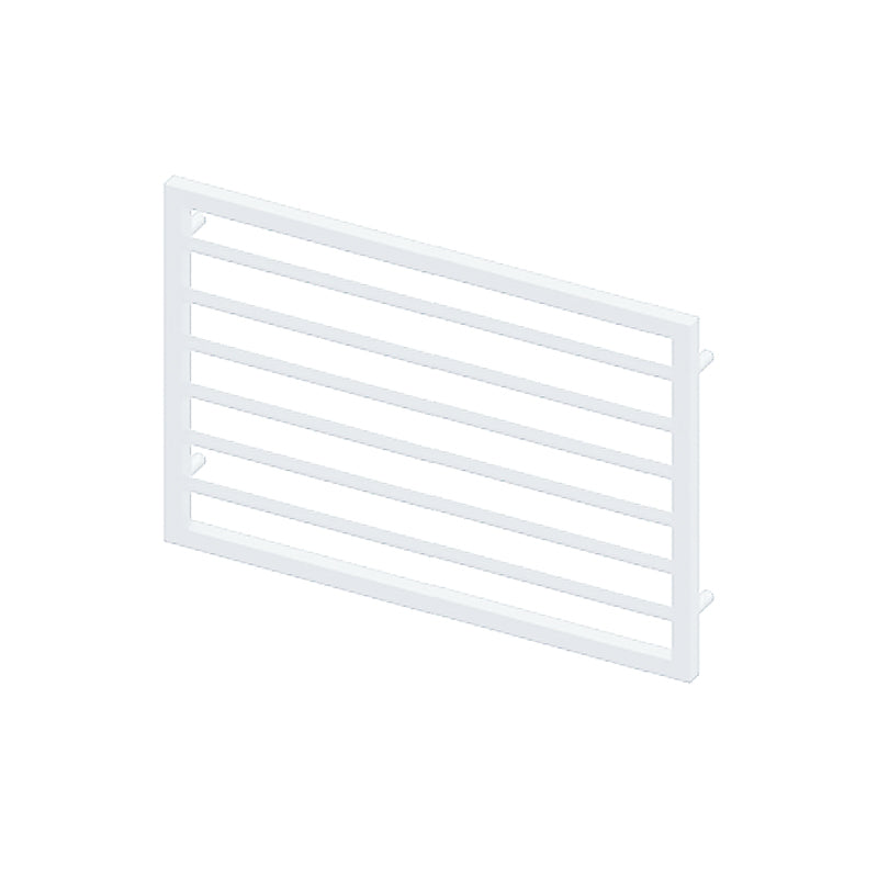 Metro White Mild Steel Towel Warmer