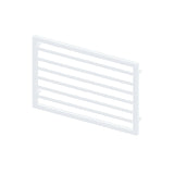 Metro White Mild Steel Towel Warmer