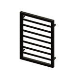 Metro Matt Back Mild Steel Towel Warmer