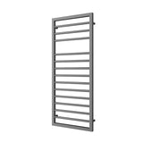 Metro Grey Textured Mild Steel Towel Warmer