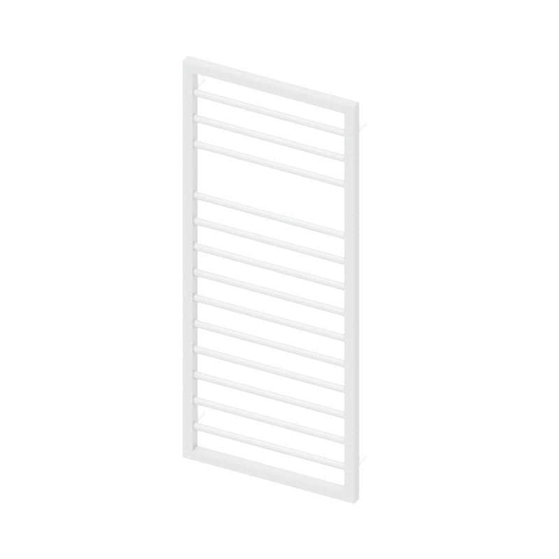 Metro White Mild Steel Towel Warmer