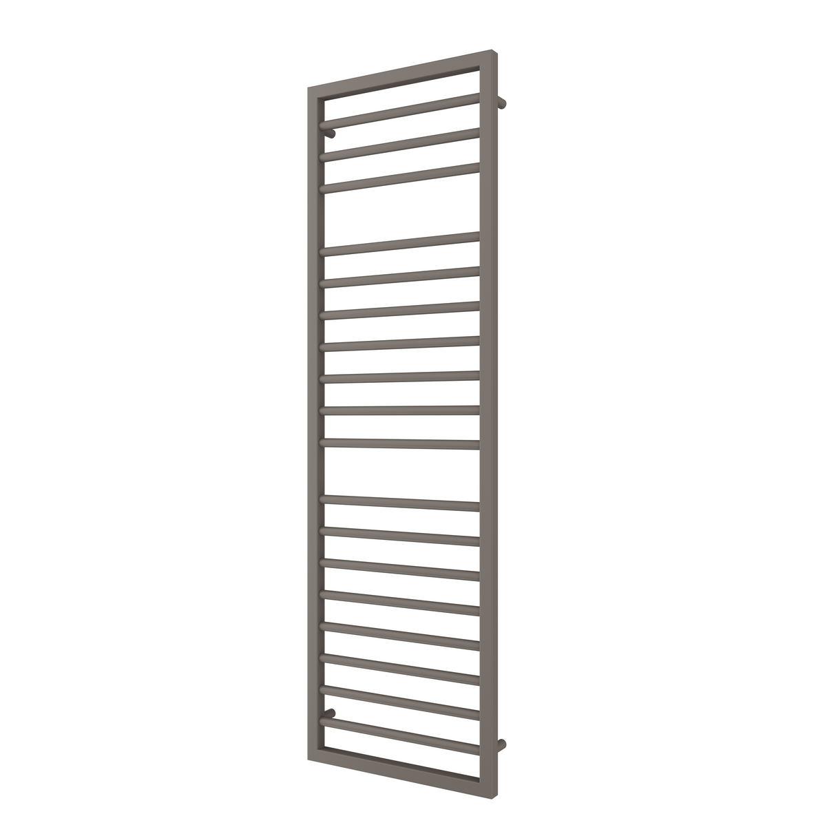 Metro Terra Matt Mild Steel Towel Warmer