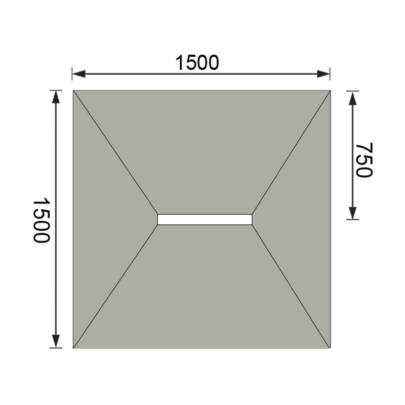 Elements Linear Sub    15X15 Centre