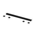 Linear Waste Cover 600mm Matt Black