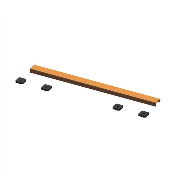 Elements Linear Waste Cover 600mm Brushed Bronze (EMTW-25-1028)