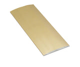 Matt Brass Aluminium Smooth Self Adhesive Cover 38mm x 3mm (CAS409.83)