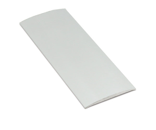 Bright Silver Aluminium Smooth Self Adhesive Cover 38mm x 3mm (CAS409.91)