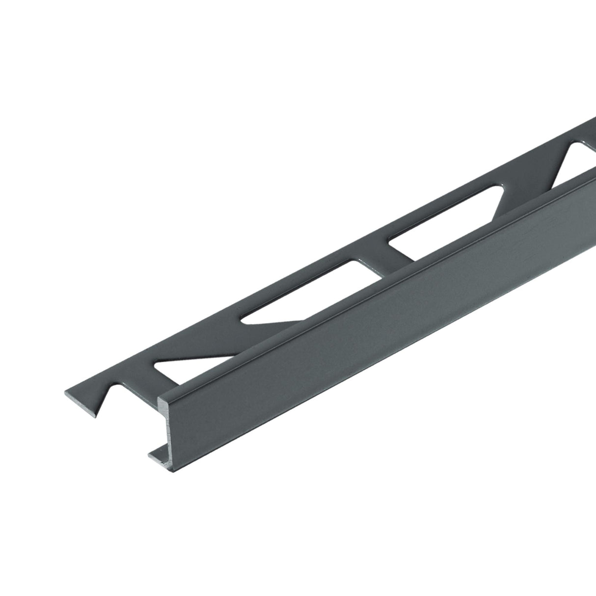 Dural L Shaped Tile Trim - Iron Grey