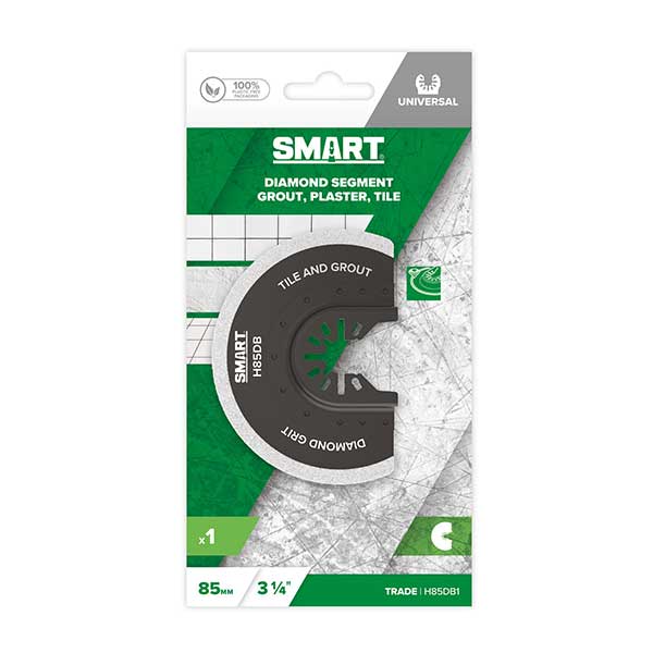 Smart Tile & Grout Multi-Tool Blades (H85DB)