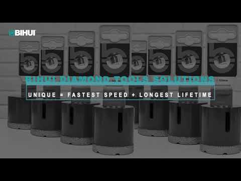 BIHUI - M14 Diamond Hole Saw 6 piece Set (BU-DBDMK6)