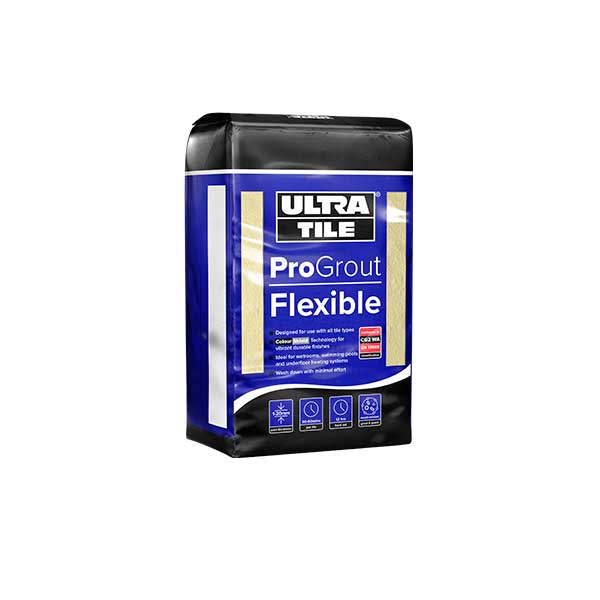Progrout Flexible Wall & Floor Tile Grout 3KG | Luxury Tiles UK