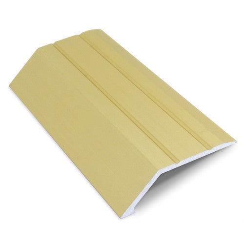 Matt Brass Aluminium Self Adhesive Ramp (TAS159.83)