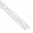 10MM Straight Edge White PVC Tile Trims (41203)