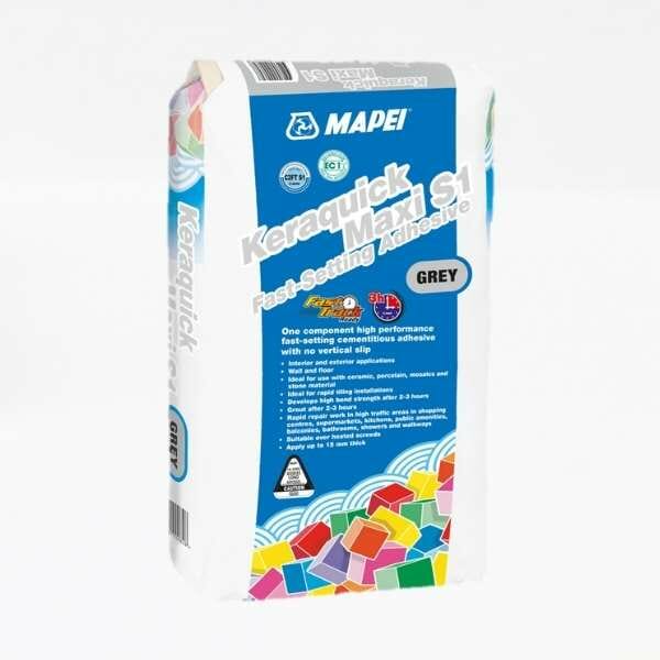 Mapei Keraquick Rapid Set S1 Adhesive Grey 20kg (0125220)