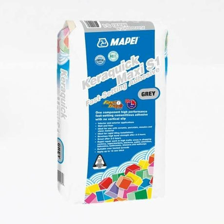 Mapei Keraquick Rapid Set S1 Adhesive Grey 20kg (0125220)