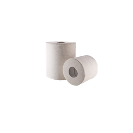 Siroflex White paper Roll (PRW2PLYW)