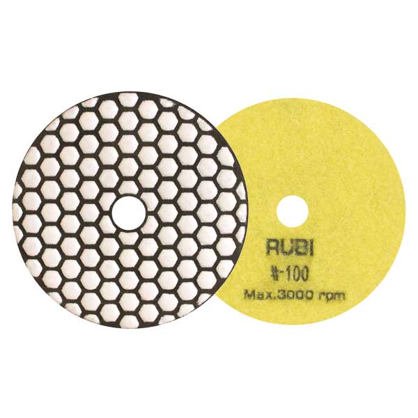 Rubi Dry Diamond Polishing Pads GR100 (62971)