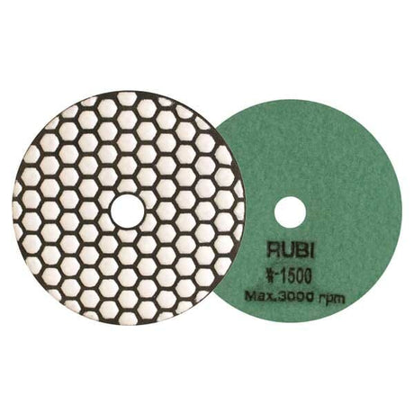 Rubi Dry Diamond Polishing Pads GR1500 (62975)