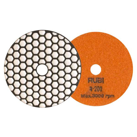 Rubi Dry Diamond Polishing Pads GR200 (62972)